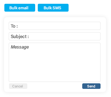 ShiftCare bulk messages