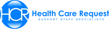Logo of Health Care Request, providing support staff specialists in healthcare through ShiftCare.