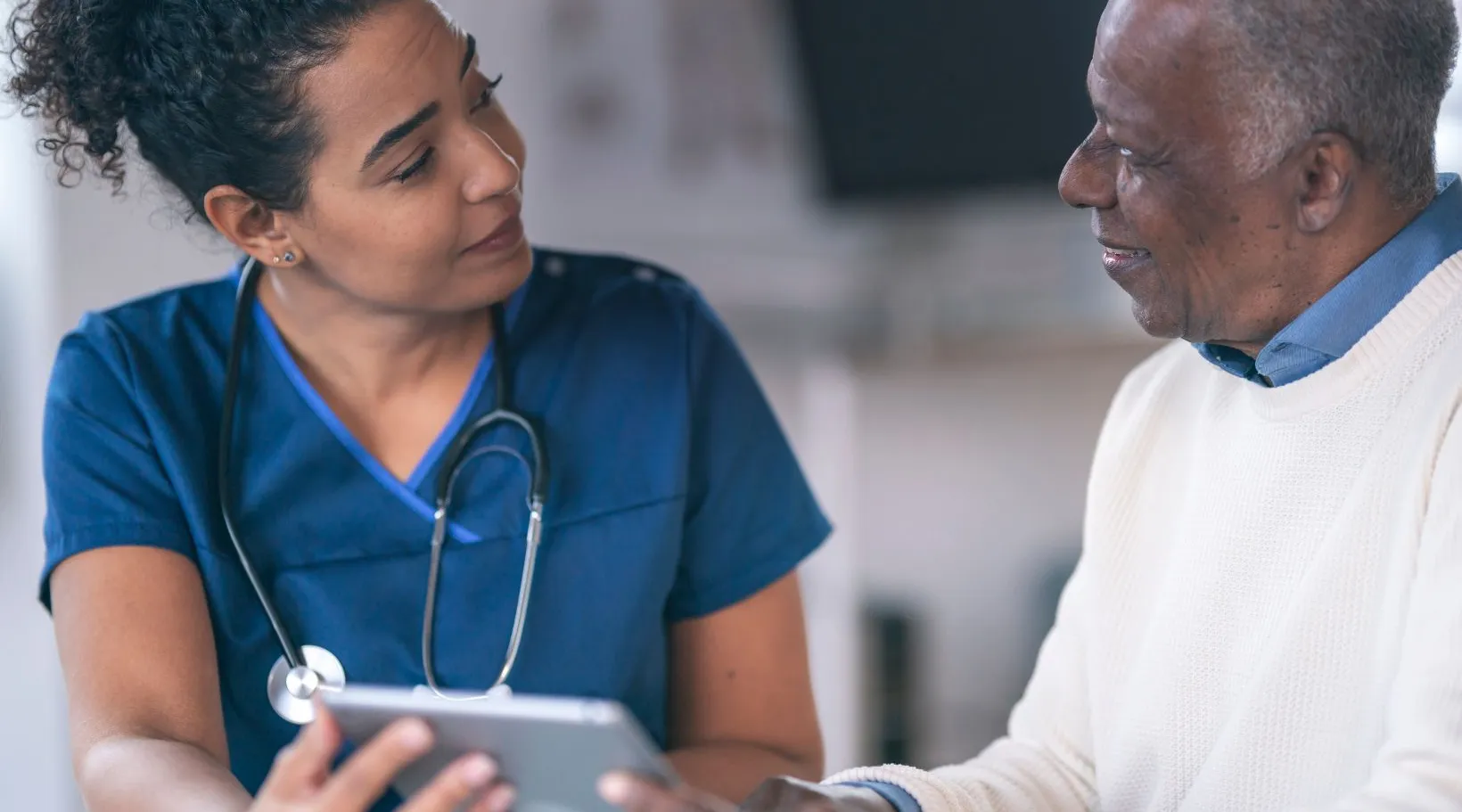 ShiftCare caregiver providing compassionate home support.