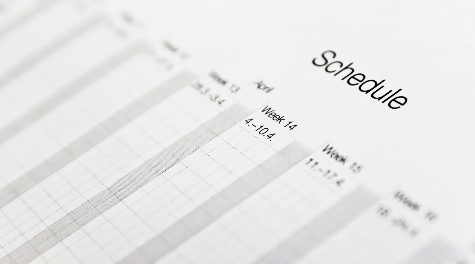 Weekly calendar layout representing employee scheduling, ShiftCare.