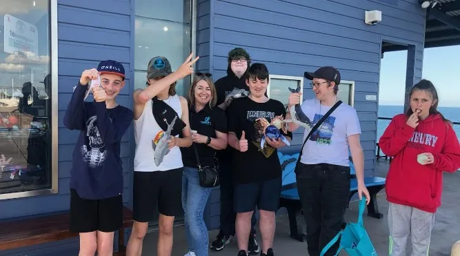 ShiftCare community photo showing teamwork and connection.