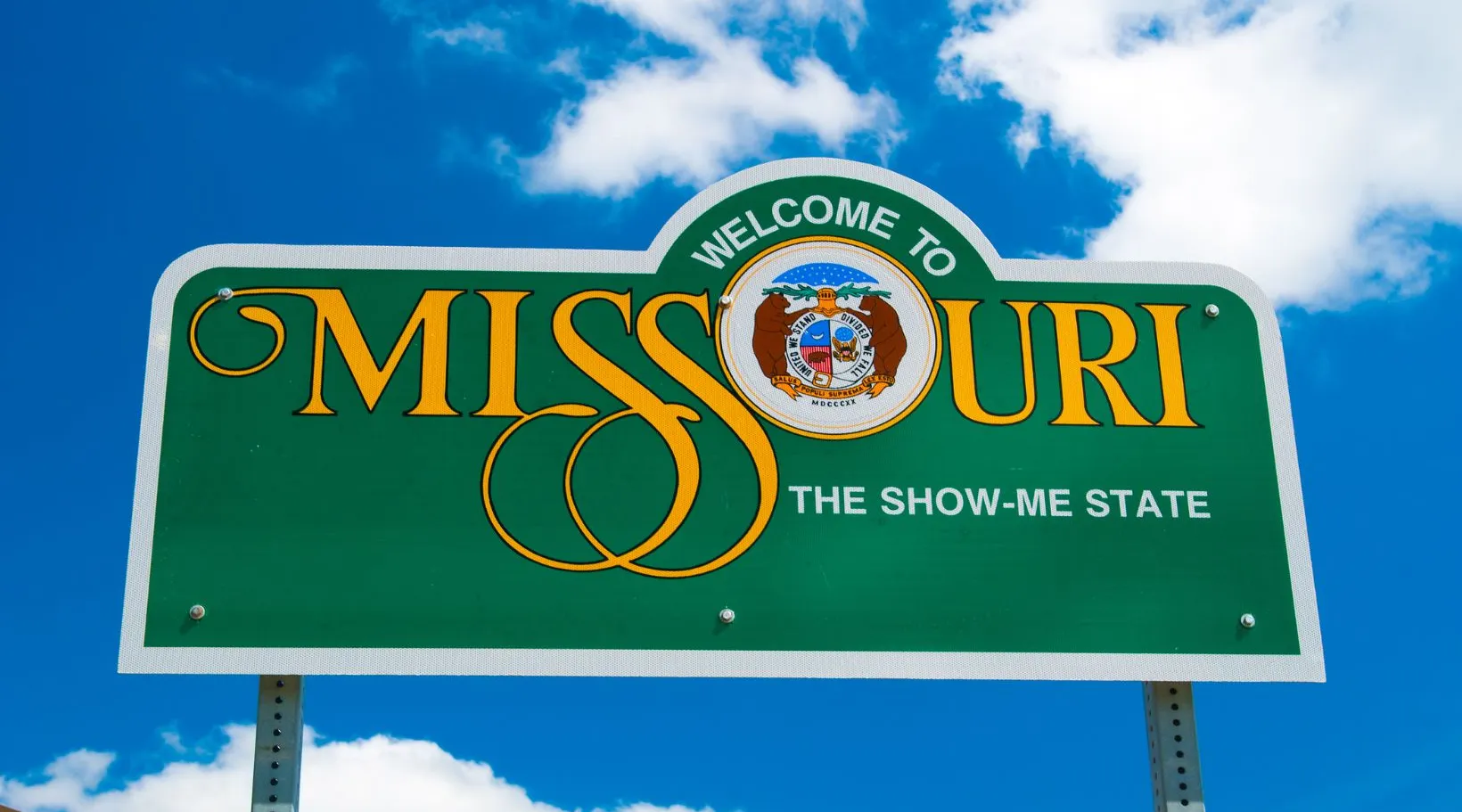 Welcome to Missouri sign symbolizing ShiftCare’s expansion in the Show-Me State