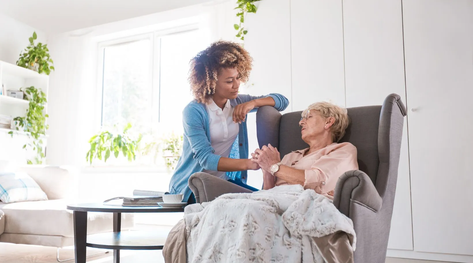 Home care and disability support provided by compassionate caregiver, ShiftCare.