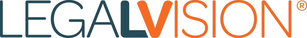 Legal vision logo representing trusted software solutions for care and disability providers.