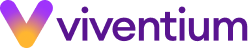 The official Viventium logo, a key payroll integration partner for the ShiftCare platform.