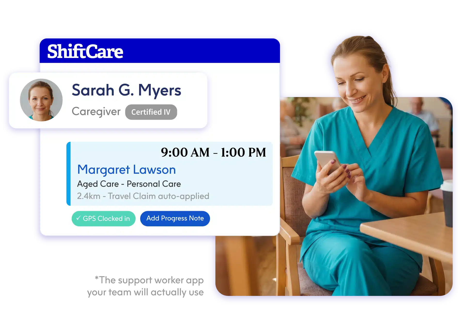 ShiftCare worker app