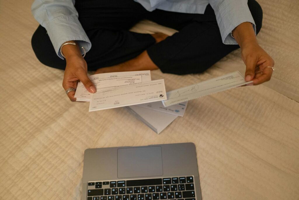 Person counting checks